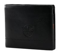 CHIEMSEE portefeuille Leather Wallet Black / Brown