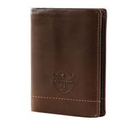 CHIEMSEE portefeuille Leather Wallet Brown / Black