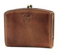 CHIEMSEE portefeuille Leather Wallet Cognac
