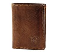 CHIEMSEE portefeuille Leather Wallet Cognac