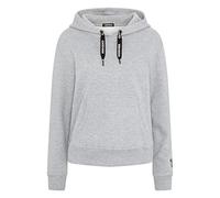 Chiemsee Sweat à Capuche avec Accents de Logo, 17-4402 m, Gris Neutre chiné, XL