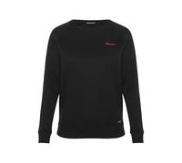 Chiemsee Sweatshirt mit Humorvollem Motiv Sweat-Shirt avec Motif Surf Humoristique, 19-3911 Black Beauty, S Femme