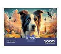 Chien 1000 Pièces Amusants Puzzlebateau Asiatique pour Adultes Jeu D'Intelligence Difficile EtStimulant Créativité Et CommeCadeau38x26cm/1000pcs