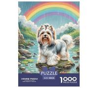 Chien à crête Chinois Puzzle 1000 Pièces Détente & Relaxation Pets Mignons Puzzle De Qualité Supérieure pour Adultes Et Enfants À Partir De 14 Ans38x26cm/1000pcs