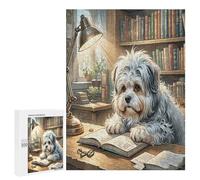 Chien à crête Chinois Puzzle 500 Pièces Jeu De Challenge Jouet Éducatif 3D pour Adultes Et Enfants Cadeau De Famille Décoration Moderne 500 PCS