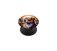 Chien à Istanbul Türkiye Et Hagi Sophia Vacances Turques PopSockets PopGrip Adhésif