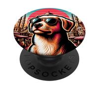 Chien à Istanbul Türkiye et Vacances Turques PopSockets PopGrip Adhésif