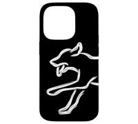 Chien à l'état d'ébauche Coque pour iPhone 14 Pro