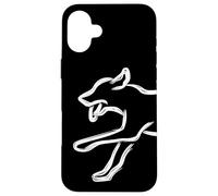 Chien à l'état d'ébauche Coque pour iPhone 16 Plus