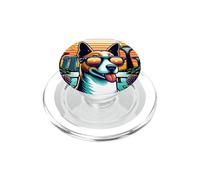 Chien à Singapour à Gardens by The Bay PopSockets PopGrip pour MagSafe