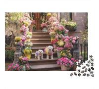 Chien Adorable, idéal pour Les Jeux en Famille, idéal pour Les Cadeaux d'anniversaire, avec Une difficulté et Un défi élevés, 1 000 pièces (75 x 50 cm)