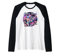 Chien Afghan Dogstar 80s Rock Musique Rockstar Illustration Manche Raglan
