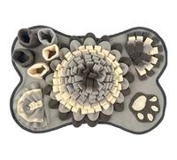 Chien alimentant les fournitures d'arrosage, tapis de snichle pour chien, 25x17 pouces grand maître de sniffle de chien lavable avec bb squeaker non glissant le tapis d'alimentation des jeux de cerve