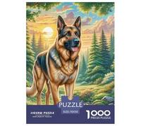 Chien Allemand 1000 Pièces Puzzles pour Adultes sur Le Thème De Qualité Supérieure Impossible Loisir Détente Écologique Jeu Relaxant 70x50cm/1000pcs