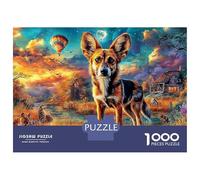 Chien Allemand Berger Puzzle 1000 PiècesChien Berger pour Débutants Impression HD sur Carton Stimuler l'esprit Édition Limitée Prix Promo 70x50cm/1000pcs