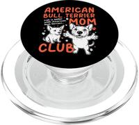 Chien American Bull Terrier Mom Club PopSockets PopGrip pour MagSafe