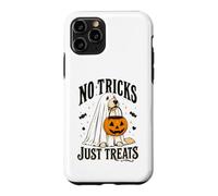 Chien Amusant d'halloween sans astuces Juste traite fantôme Halloween Coque pour iPhone 11 Pro
