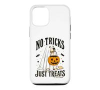 Chien Amusant d'halloween sans astuces Juste traite fantôme Halloween Coque pour iPhone 12/12 Pro