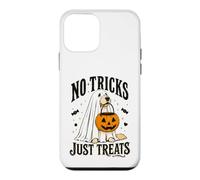 Chien Amusant d'halloween sans astuces Juste traite fantôme Halloween Coque pour iPhone 12 Mini