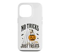Chien Amusant d'halloween sans astuces Juste traite fantôme Halloween Coque pour iPhone 13 Pro