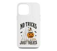 Chien Amusant d'halloween sans astuces Juste traite fantôme Halloween Coque pour iPhone 13 Pro Max