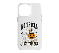 Chien Amusant d'halloween sans astuces Juste traite fantôme Halloween Coque pour iPhone 14 Pro Max
