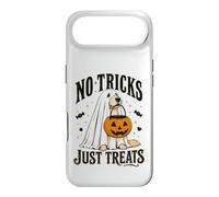 Chien Amusant d'halloween sans astuces Juste traite fantôme Halloween Coque pour iPhone Air
