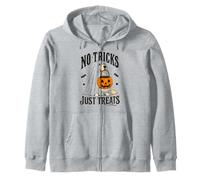 Chien Amusant d'halloween sans astuces Juste traite fantôme Halloween Sweat à Capuche
