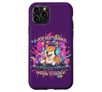 Chien Amusant Shiba Inu DJ K-Pop Party Coque pour iPhone 11 Pro