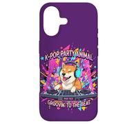 Chien Amusant Shiba Inu DJ K-Pop Party Coque pour iPhone 17
