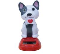 Chien Animal Dansant Solaire, Figurine Solaire Voiture Qui Bouge, Jouet Danse Solaire Voiture, Chien Danseur Solaire Voiture pour Décoration Tableau Bord Voiture Maison, Cadeau pour Conducteur