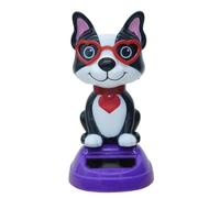 Chien Animal Dansant Solaire, Figurine Solaire Voiture Qui Bouge, Jouet Danse Solaire Voiture, Chien Danseur Solaire Voiture pour Décoration Tableau Bord Voiture Maison, Cadeau pour Conducteur
