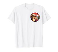 Chien au Japon Osaka T-Shirt Graphique avec Valeur, Homme, Blanc, M