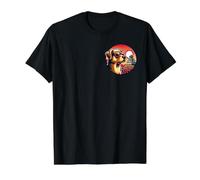 Chien au Japon Osaka T-Shirt Graphique avec Valeur, Homme, Noir, L