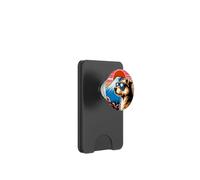 Chien au Japon, Tokyo au Mont Fuji PopSockets PopWallet pour MagSafe