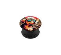 Chien Au Marché Istanbul Et Vacances Turquie PopSockets PopGrip Adhésif