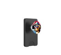 Chien au Mont Fuji au Japon PopSockets PopWallet pour MagSafe