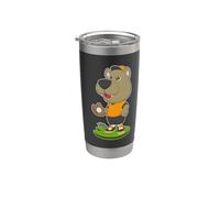 Chien Baseball Gant de baseball Sport Gobelet isotherme en acier inoxydable double paroi