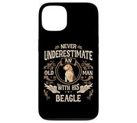 Chien Beagle Old Man Coque pour iPhone 13