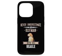 Chien Beagle Old Man Coque pour iPhone 13 Pro