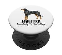 Chien Beauceron : l'intensité n'est Pas Une Phase, C'est Un Mode de Vie PopSockets PopGrip Adhésif