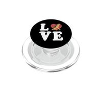 Chien Berger Allemand Amour épelé avec cœur Graphique PopSockets PopGrip pour MagSafe