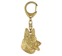 Chien Berger Allemand - Porte-clés Doré Avec Chien, Bijou Pour Sac