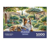 Chien Berger anatolien Puzzle 1000 Pièces Cadeau Unique Jeu Éducatif Challenge Toy À De Qualité Supérieure Peinture Art pour Adultes Et Enfants 70x50cm/1000pcs