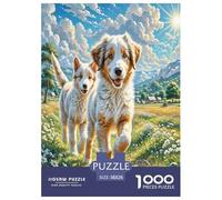 Chien Berger anatolien Puzzle 1000 Pieces Cadeau Unique Jeu Éducatif Défi Jouet À De Qualité Supérieure Peinture Art pour Adultes Et Enfants À Partir De 12 Ans 38x26cm/1000pcs