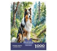 Chien Berger anatolien Puzzles 1000 Pièces Cadeau Unique Jeu Éducatif Challenge Toy À De Qualité Supérieure Peinture Art pour Adultes Et Enfants À Partir De 12 Ans 70x50cm/1000pcs