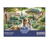 Chien Berger anatolien Puzzles 1000 Pièces Cadeau Unique Jeu Éducatif Défi Jouet À De Qualité Supérieure Peinture Art pour Adultes Et Enfants 38x26cm/1000pcs