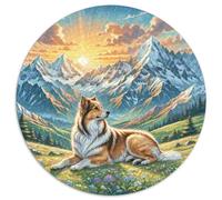 Chien Berger d'Asie Centrale Puzzle 1000 Pièces Adultes Et Enfants Dès 14 Ans Thème Animal Pièces Parfaitement Assorties Jouets Défi Éducatifs Détente & Relaxation 1000pcs (67.5x67.5cm)