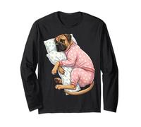 Chien Boerboel Mignon endormi en Pyjama Art du Coucher Manche Longue