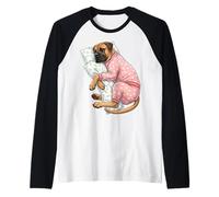 Chien Boerboel Mignon endormi en Pyjama Art du Coucher Manche Raglan
